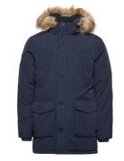 Vintage Everest Parka Parka Jakke Navy Superdry