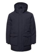 Jacket Relaxed Parka Jakke Navy Replay