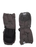 Sherpa Anim Inf Mitt Accessories Gloves & Mittens Gloves Grey Kombi