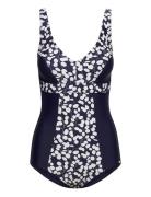 English Garden Kanters Swimsuit Badedragt Badetøj Blue Abecita