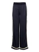 D1. Satin Pull On Pants Pyjamasbukser Hyggebukser Blue GANT