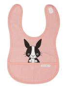 Bib Grey Cloud Baby & Maternity Care & Hygiene Dry Bibs Pink Geggamoja