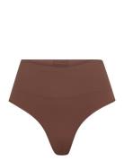 Spanxshape™ Extraordinary Thong G-streng Undertøj Brown Spanx
