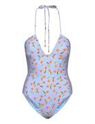 Summer Crush Bandeau Piece Badedragt Badetøj Blue Seafolly