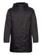 Fuse Coat Parka Jakke Black Rains