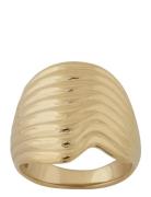 Ripples Ring Ring Smykker Gold Edblad