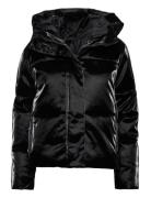 Glazed Short Puffer Foret Jakke Black Calvin Klein Jeans