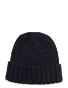 Walmer Beanie Accessories Headwear Beanies Navy Becksöndergaard