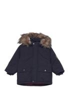 Nmmmarlin Parka Jacket Pb Fo Parka Jakke Blue Name It