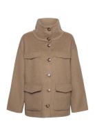 Edna Jacket Uldjakke Jakke Beige Twist & Tango