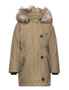 Kogiris Fur Parka Otw Noos Parka Jakke Green Kids Only