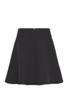 Skirt Kort Nederdel Black Rosemunde