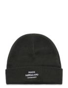 Isak Logo Ambas Beanie Accessories Headwear Beanies Black Mads Nørgaar...