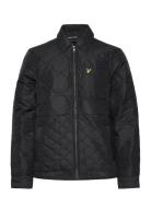 Quilted Overshirt Quiltet Jakke Black Lyle & Scott