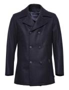 Pea Coat "Kermoor" Uldjakke Jakke Navy Armor Lux