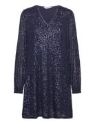 Sraviana Dress Kort Kjole Navy Soft Rebels