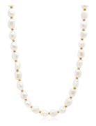 Men's Baroque Pearl Choker Halskæde Smykker White Nialaya