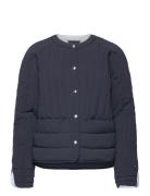 Mixed Baffle Lw Jacket Foret Jakke Navy Tommy Hilfiger