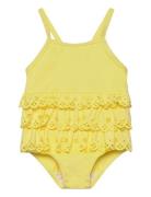 Sway Bathing Suit Badedragt Badetøj Yellow MarMar Copenhagen