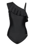 Swimsuit Badedragt Badetøj Black Damella Of Sweden