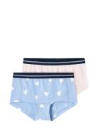 Nkfhipster 2P Serenity Heart Noos Night & Underwear Underwear Panties ...