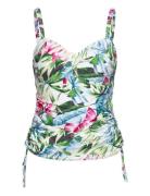 Langkawi Uw Twist Front Tankini Tankini Badedragt Green Fantasie