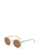 Darla Sunglasses Solbriller Cream Liewood