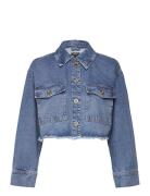 Jacket Soraya Jakke Denimjakke Blue Lindex