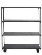 Reol Bronx Home Furniture Shelves Black Muubs