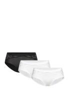 Brief Iris Regular 3 Pack Trusser, Tanga Briefs White Lindex