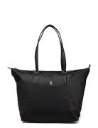 Poppy Th Tote Shopper Taske Black Tommy Hilfiger