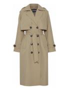 Bycharlee Trenchcoat 2 - Trenchcoat Frakke Beige B.young