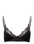 Love Lace Lingerie Bras & Tops Soft Bras Bralette Black Love Stories