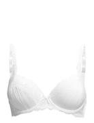 Dorrit Bra Fill Lingerie Bras & Tops Push Up Bras White Missya