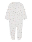 Bear Covrall- Piece-Coveral Langærmet Body White Ralph Lauren Baby