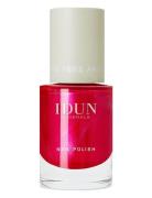 Nail Polish Cinnober Neglelak Makeup Pink IDUN Minerals