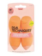 Real Techniques 4 Miracle Complexion Sponges Makeupsvamp Makeup Orange...