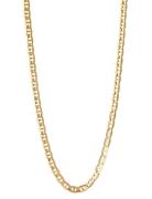 Carlo Accessories Jewellery Necklaces Chain Necklaces Gold Maria Black