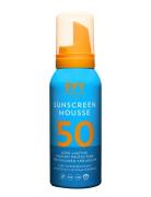 Sunscreen Mousse Spf 50 Face And Body, 100 Ml Solcreme Krop Nude EVY T...