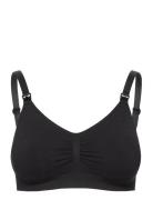 Bra Seamless Nursing Eco Moda Lingerie Bras & Tops Maternity Bras Blac...