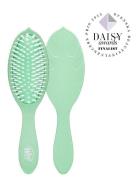 Go Green Treatment And Shine Tea Tree Oil Beauty Women Hair Hair Brush...