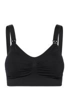 Padded Maternity & Nursing Bra Lingerie Bras & Tops Maternity Bras Bla...