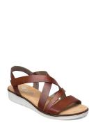 63663-24 Flade Sandaler Brown Rieker