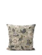 Cushion Cover Flower Linen, 50X50Cm Home Textiles Cushions & Blankets ...