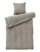 St Bed Linen 200X220/60X63  Cm Home Textiles Bedtextiles Bed Sets Grey...