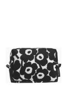 Vilja Mini Unikko Cosmetic Bag Toilettaske Black Marimekko Home