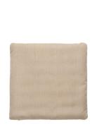Stolpudebtræk 'Gerda' Home Textiles Seat Pads Beige Broste Copenhagen