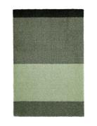 Floormat Stripes Horizon Home Textiles Rugs & Carpets Door Mats Green ...