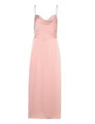 Viravenna Strap Ankle Dress - Noos Maxikjole Festkjole Pink Vila