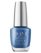 Infinite Shine Suzi Takes A Sound Bath Neglelak Makeup Blue OPI